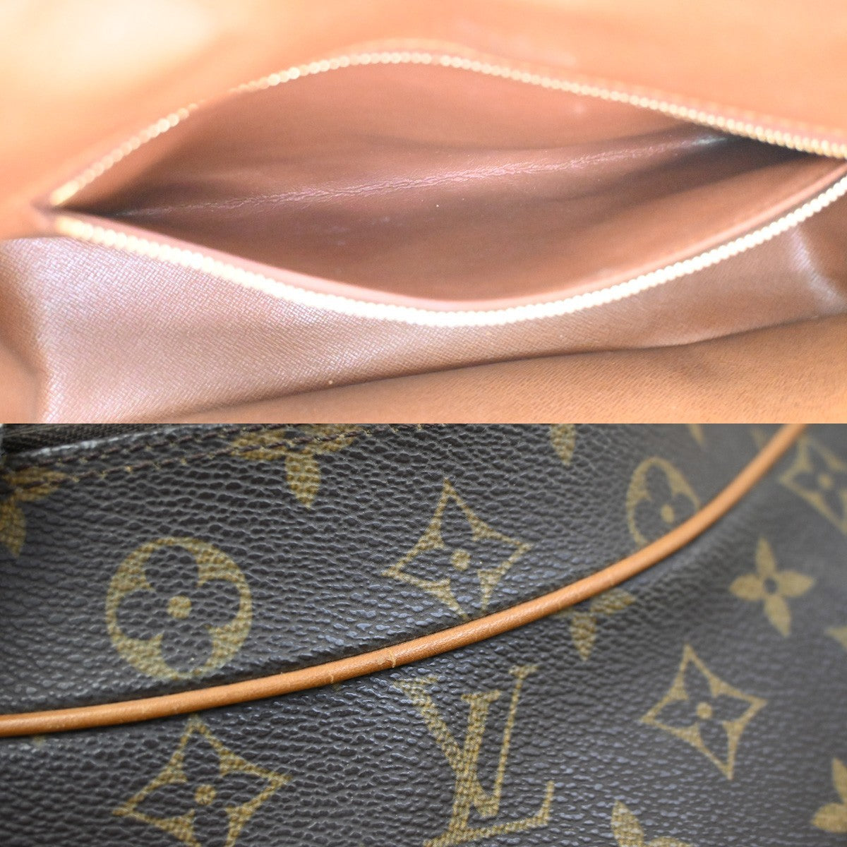 Louis Vuitton Boulogne Handbag Monogram Canvas