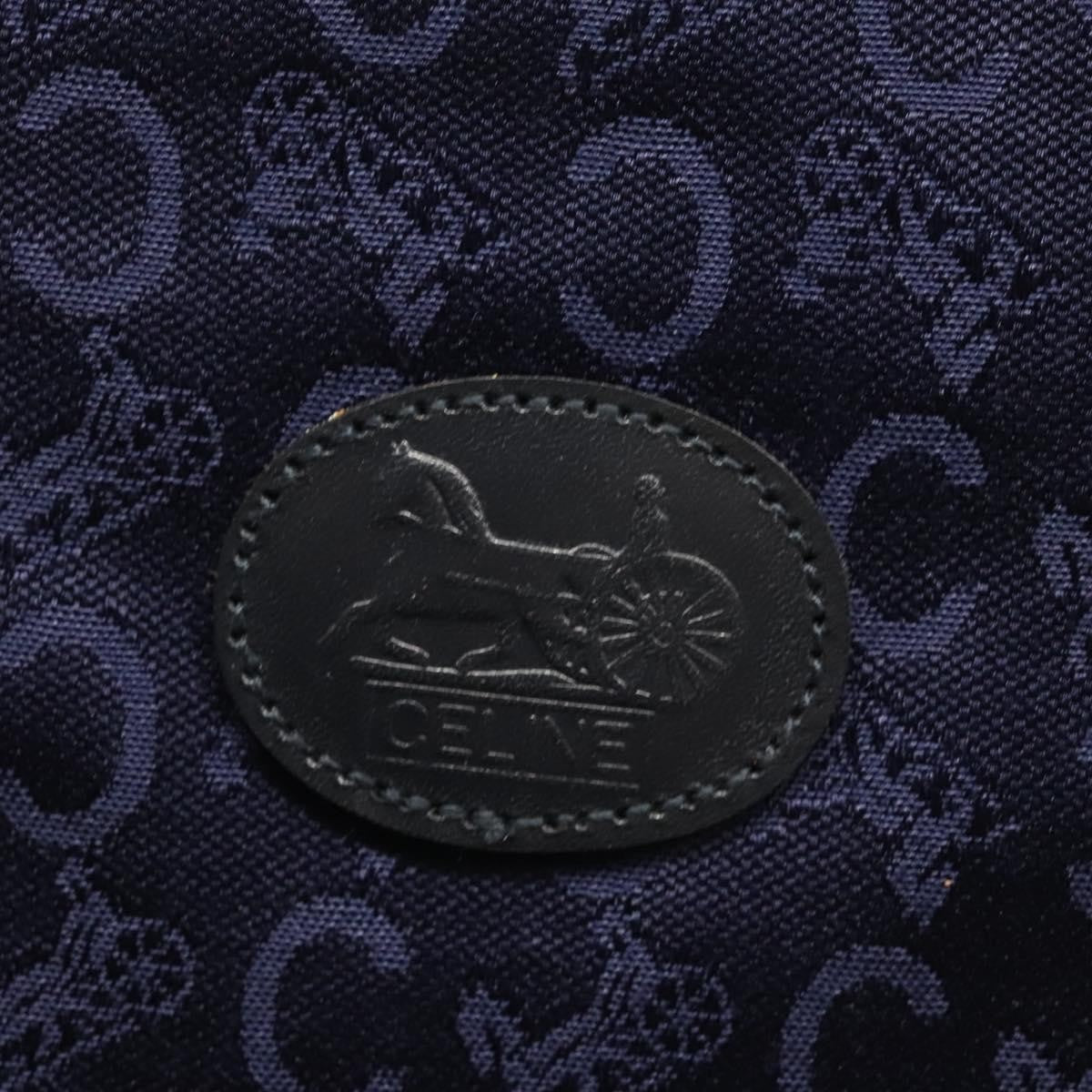 Celine C Sulky Handbag Canvas