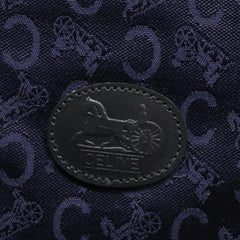 Celine C Sulky Handbag Canvas