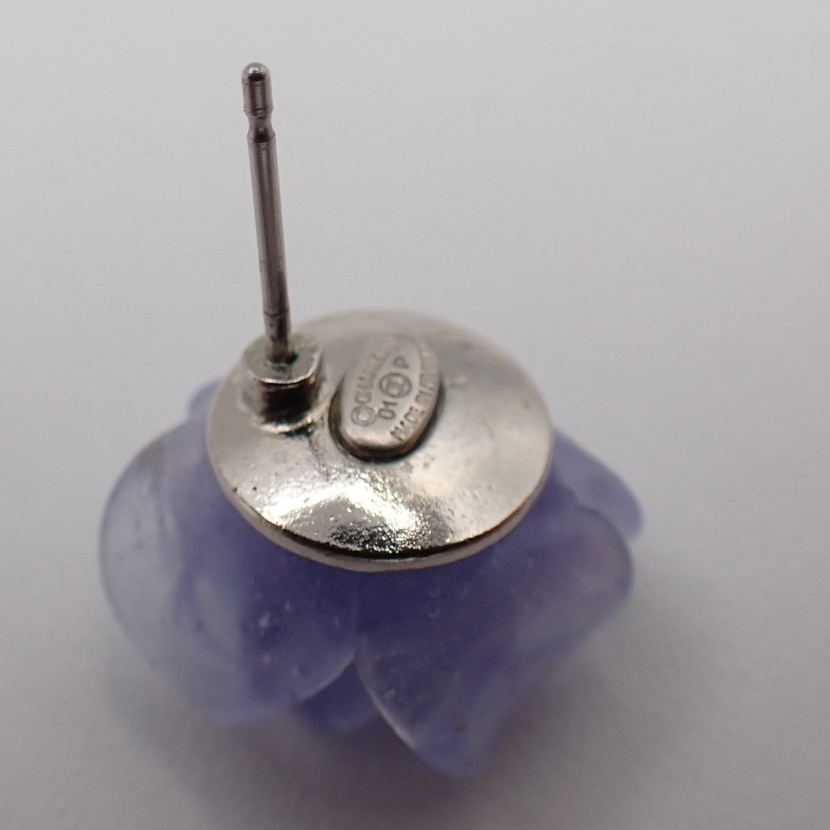 Chanel Camellia Clip-On Earrings Resin