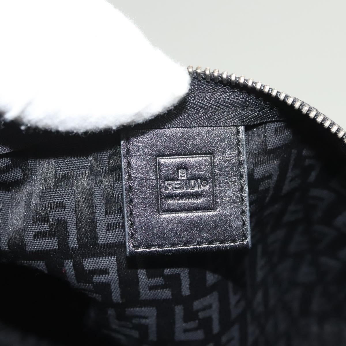 Fendi FF Logo Pouch Canvas