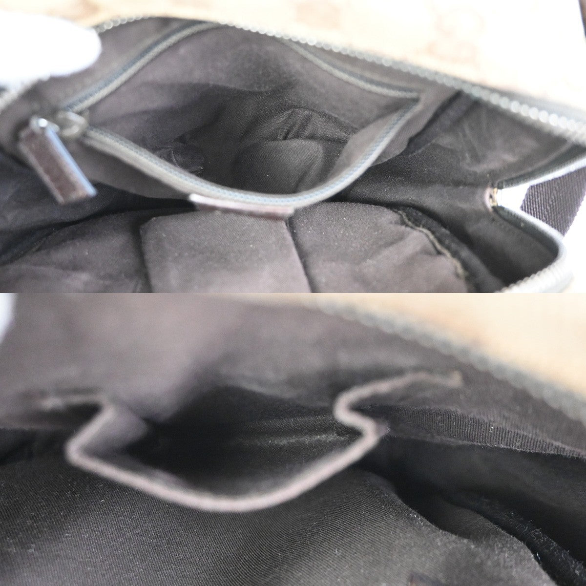 Gucci Vintage Front Pocket Flat Messenger GG Canvas