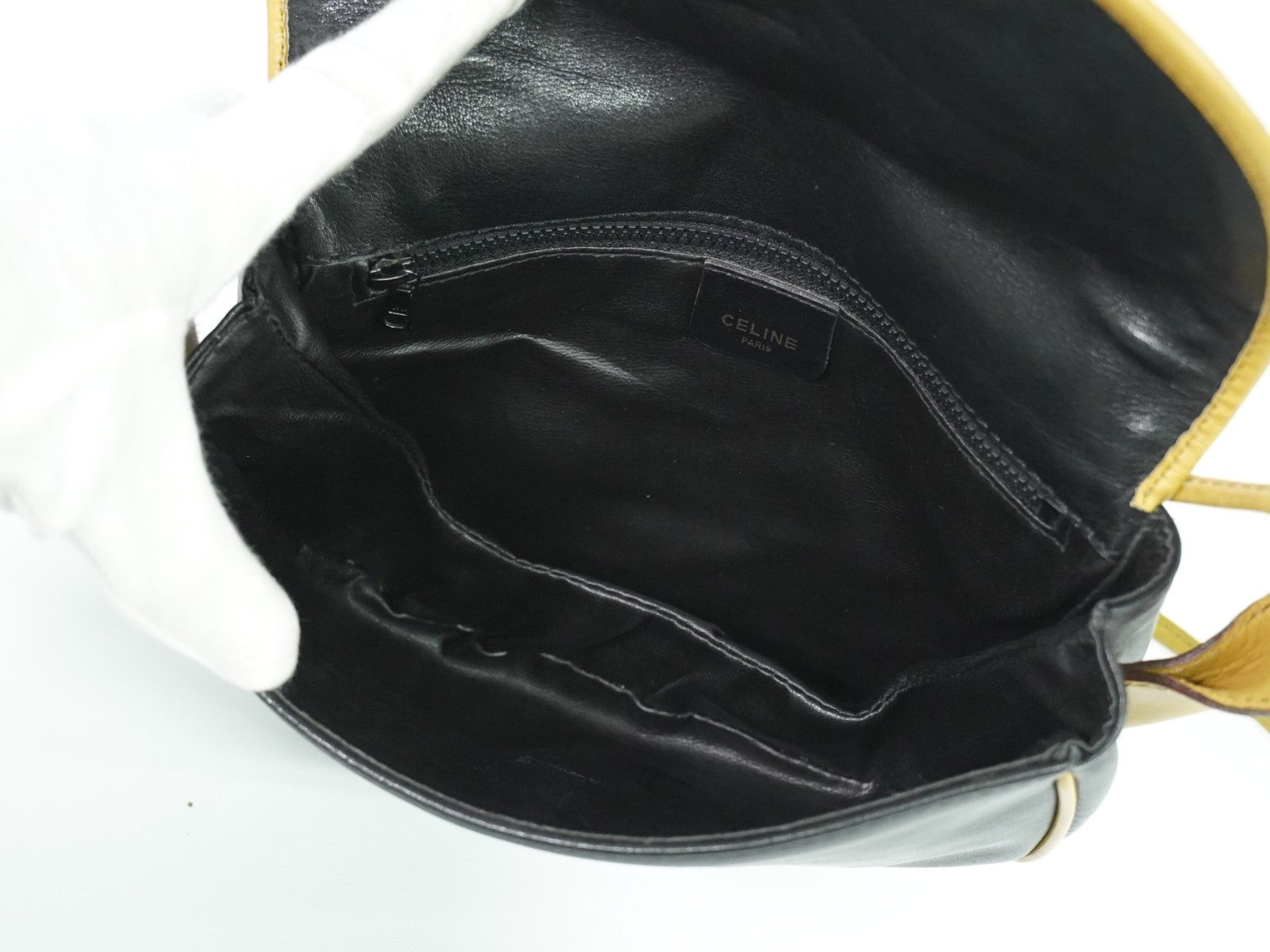 Celine Vintage Shoulder Bag Leather
