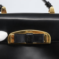 Prada Bow Top handle bag Leather