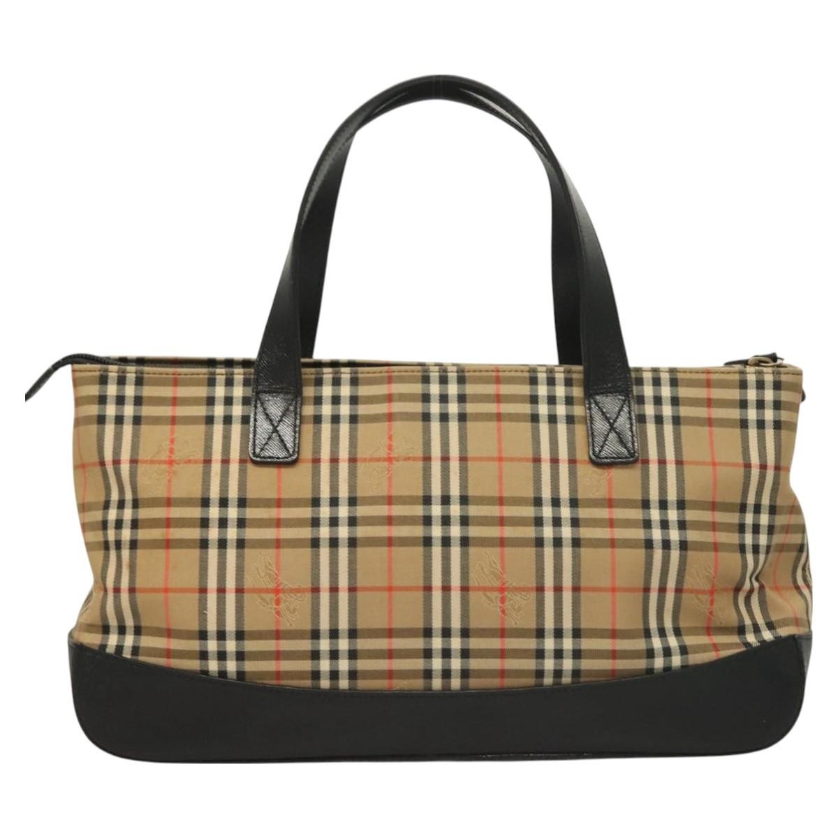 Burberry Nova Check Handbag Nova Check Canvas
