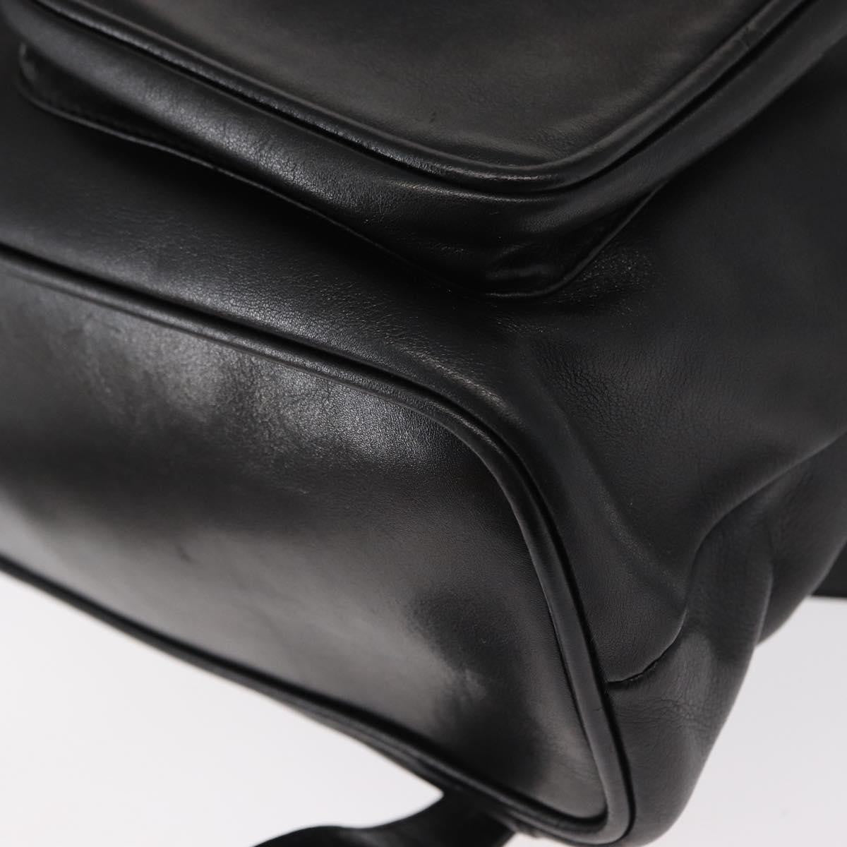 Gucci Vintage Bamboo Backpack Leather