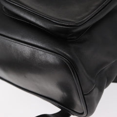 Gucci Vintage Bamboo Backpack Leather