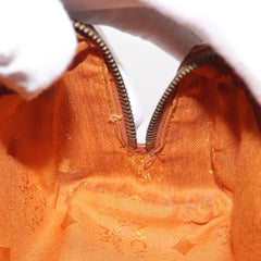 MCM Visetos Handbag Canvas and Leather