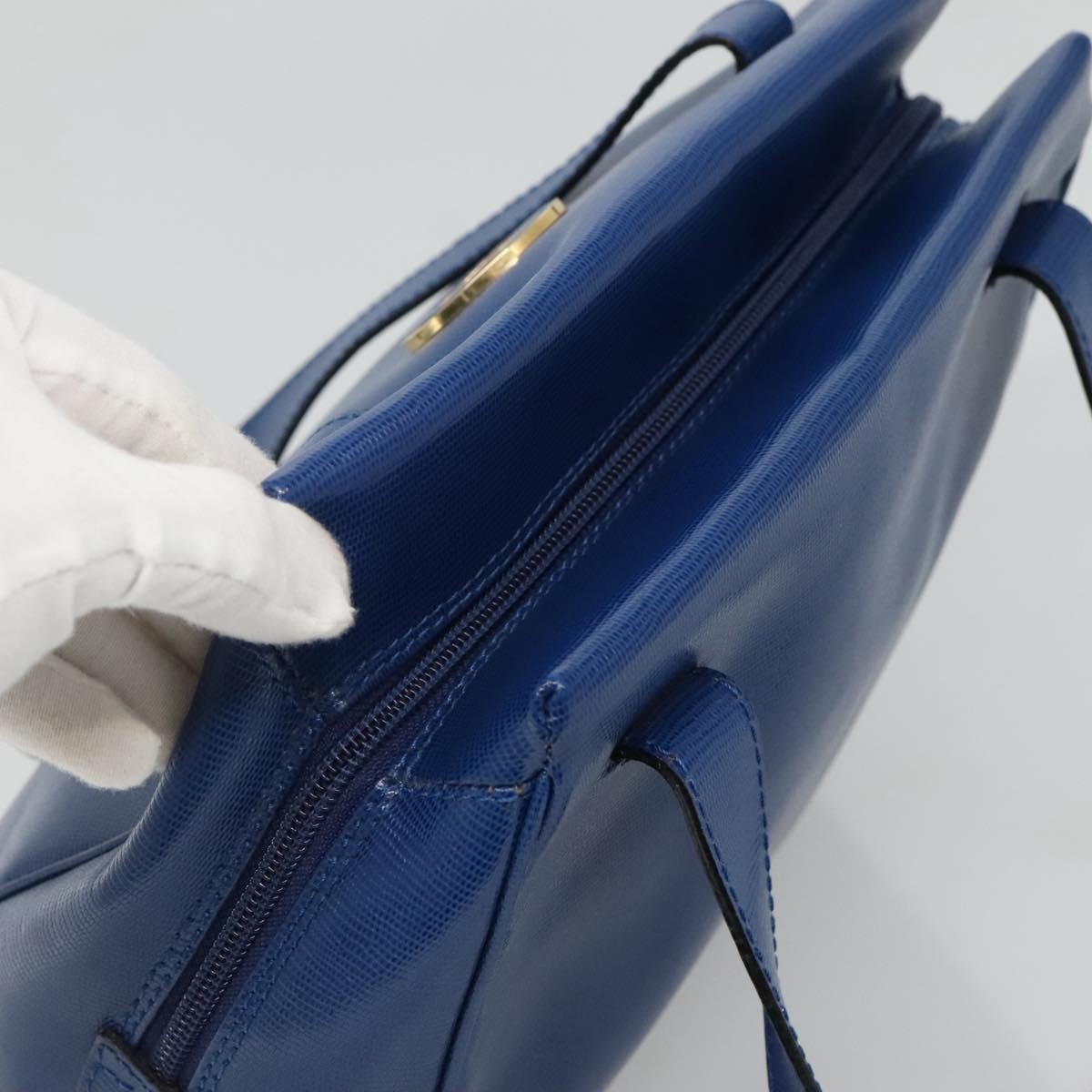 Celine Circle Logo Handbag Leather