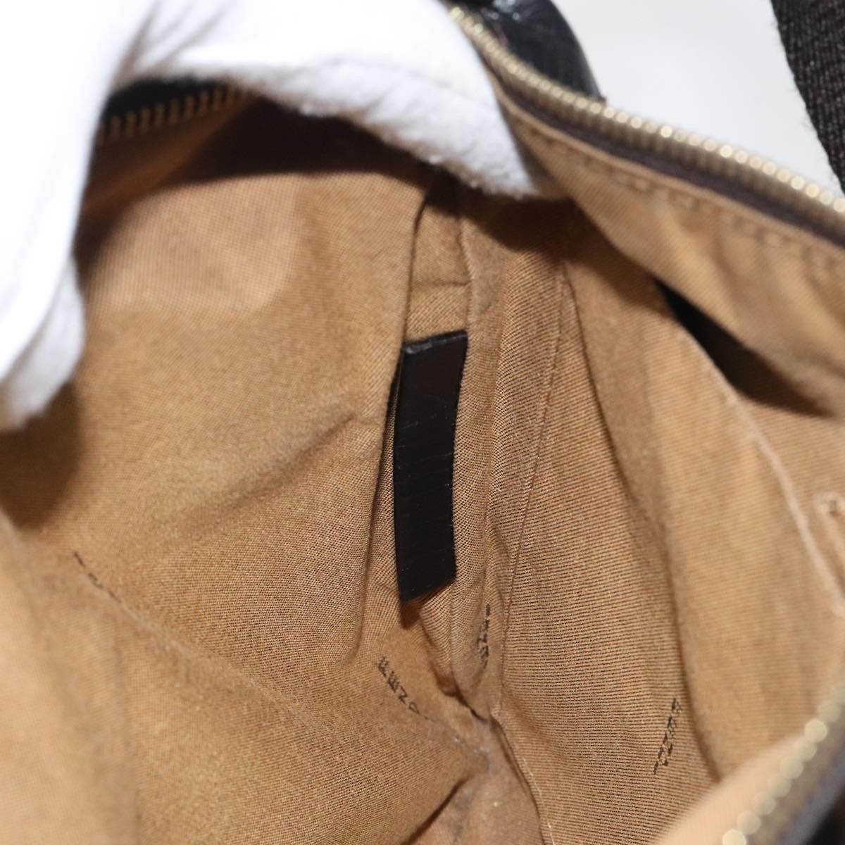 Fendi Chef Zip Crossbody Bag Zucca Canvas