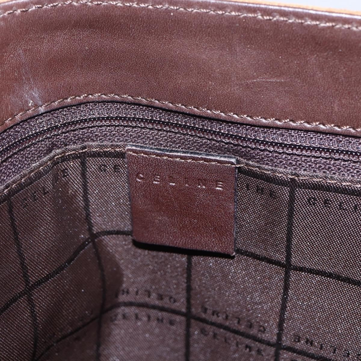 Celine C Macadam Shoulder bag Suede