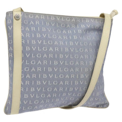 Bvlgari B.Zero1 Logomania Bag Canvas with Leather