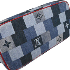 Louis Vuitton Neverfull Tote Damier and Monogram Patchwork Denim