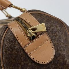 Celine Vintage Macadam Boston bag Canvas