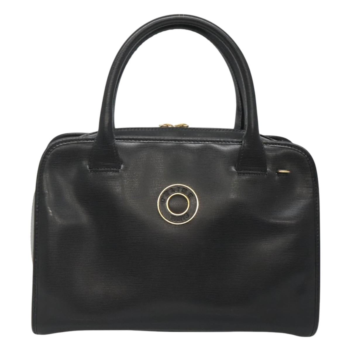 Celine Circle Logo Handbag Leather