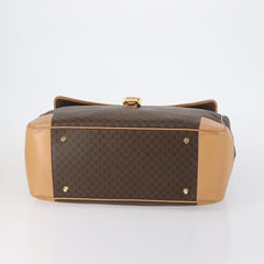 Celine Vintage Duffle Bag Macadam Coated Canvas