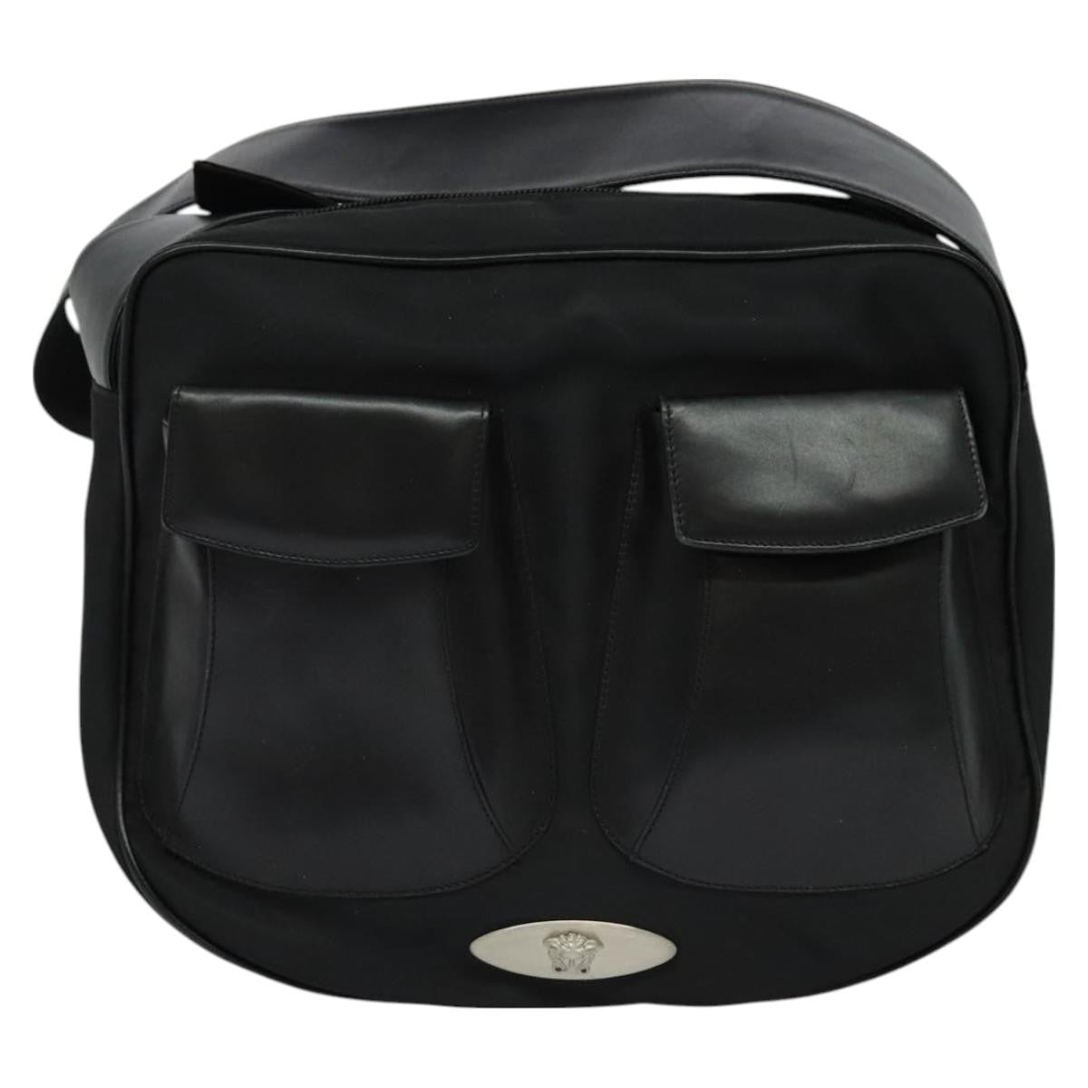 Versace Medusa Shoulder Bag Leather