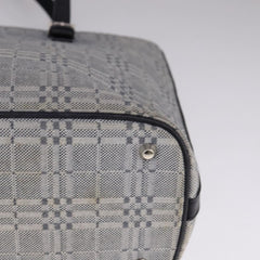 Burberry Nova Check Tote Canvas and Leather