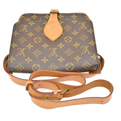 Louis Vuitton Cartouchiere Handbag Monogram Canvas