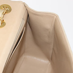 Chanel Vintage Classic Single Flap Bag Silk