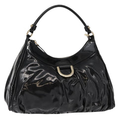 Gucci D Ring Hobo Patent