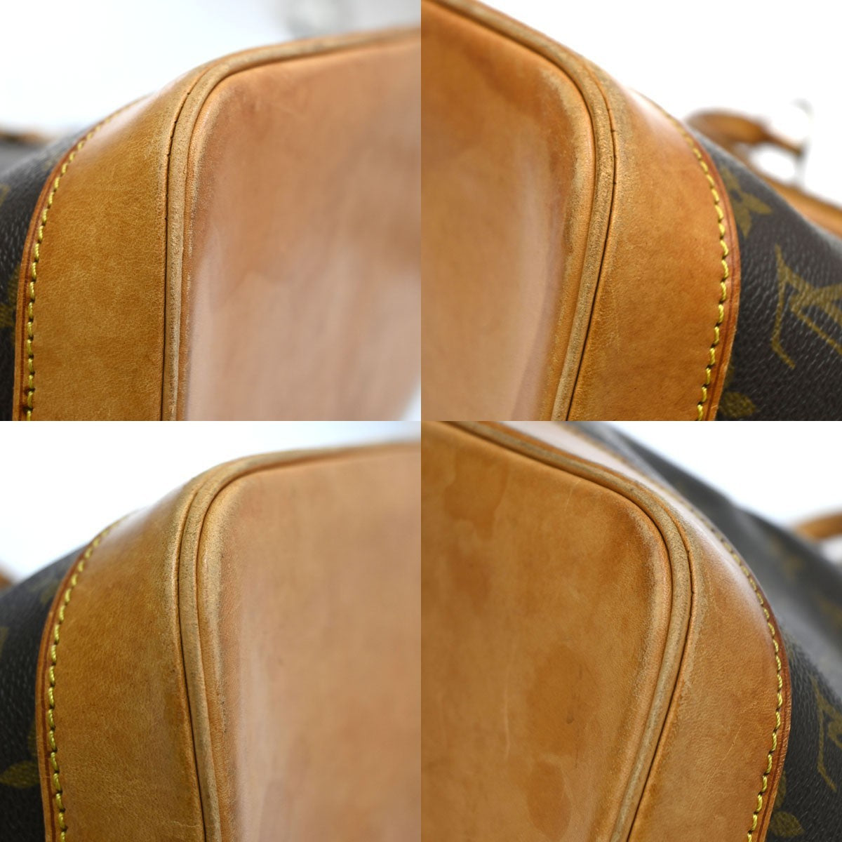 Louis Vuitton Alma Handbag Monogram Canvas