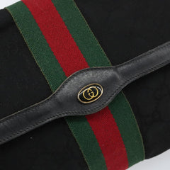 Gucci Sherry line pouch Canvas