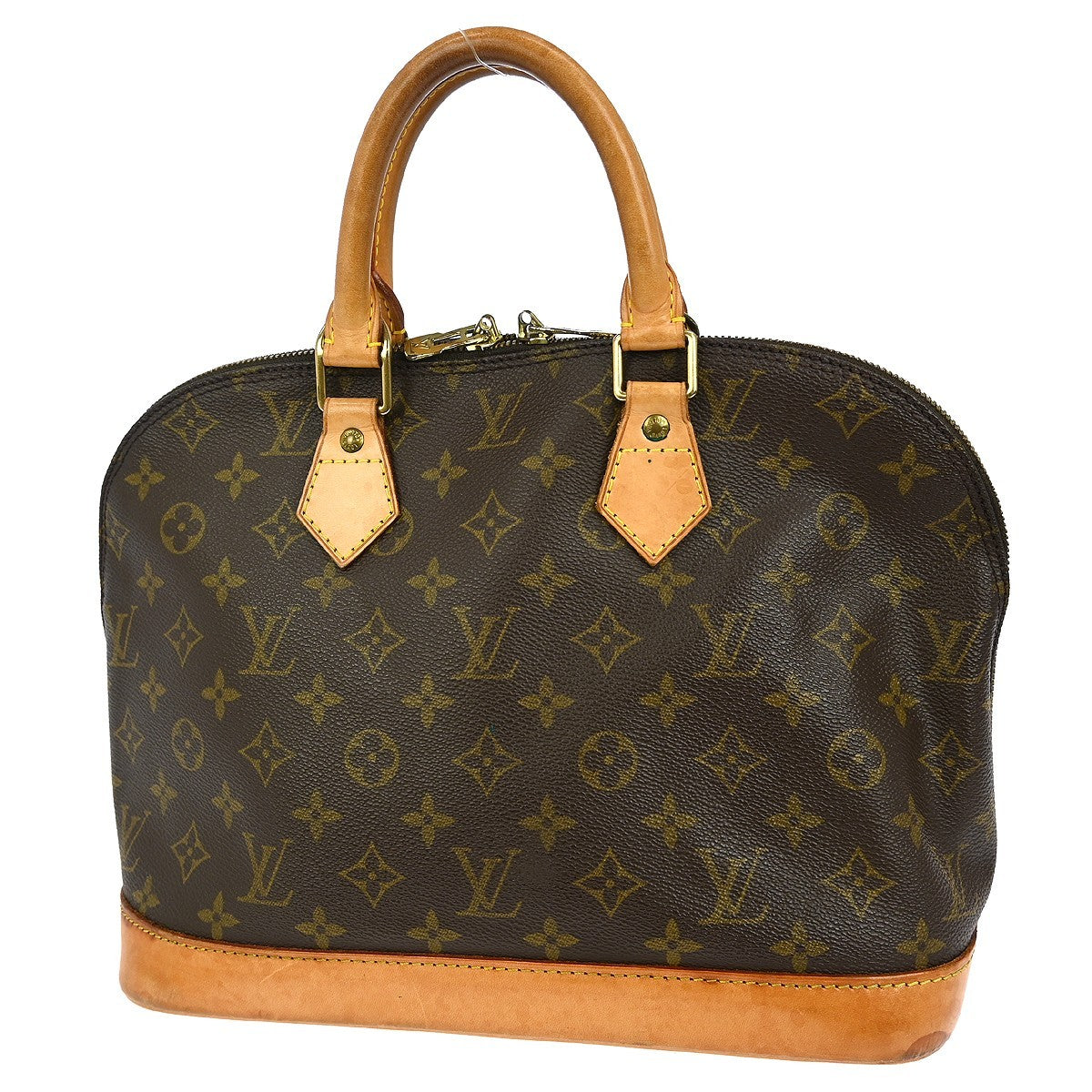 Louis Vuitton Alma Handbag Monogram Canvas