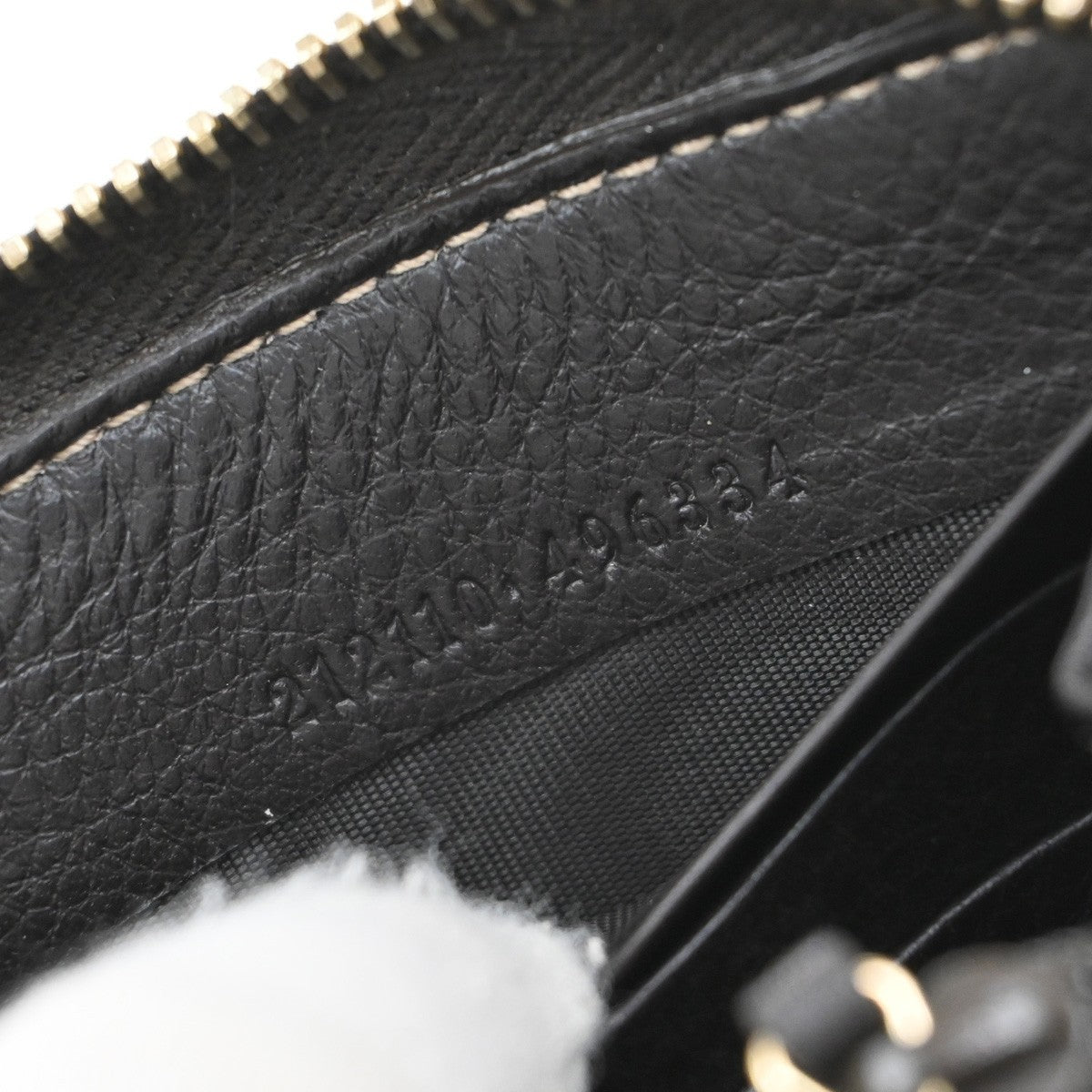 Gucci Icon Zip Around Wallet Guccissima Leather