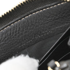 Gucci Icon Zip Around Wallet Guccissima Leather