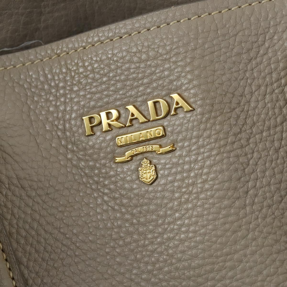 Prada Convertible Shopper Tote Vitello Daino