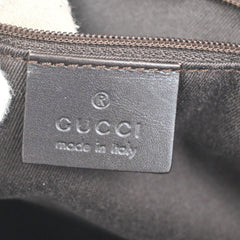 Gucci Vintage Shoulder Bag GG Coated Canvas