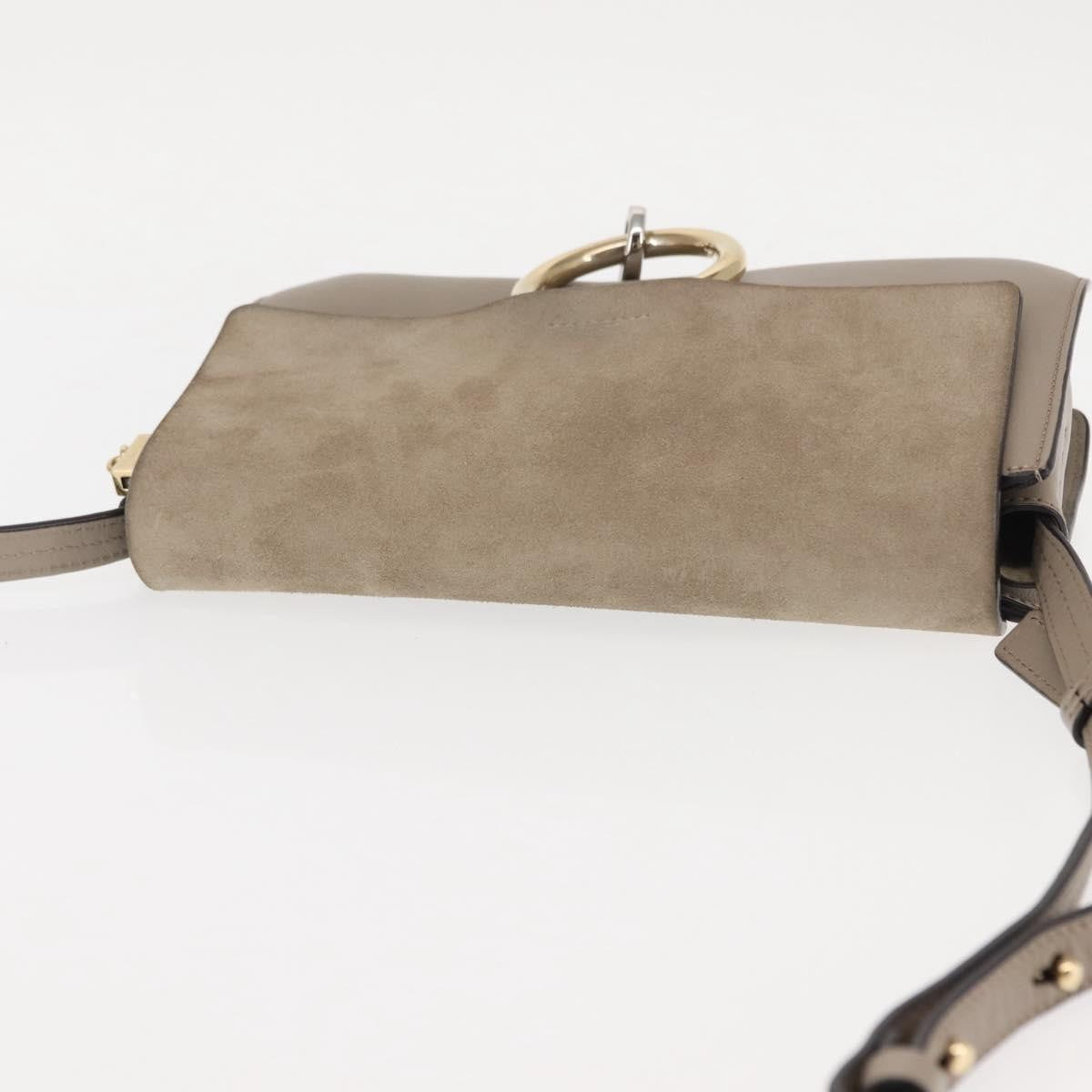 Chloe Faye Shoulder Bag Leather and Suede