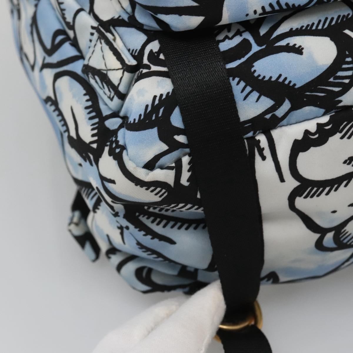 Fendi Baguette Backpack Printed Nylon