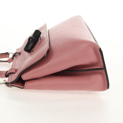 Gucci Bamboo Daily Top Handle Bag Leather