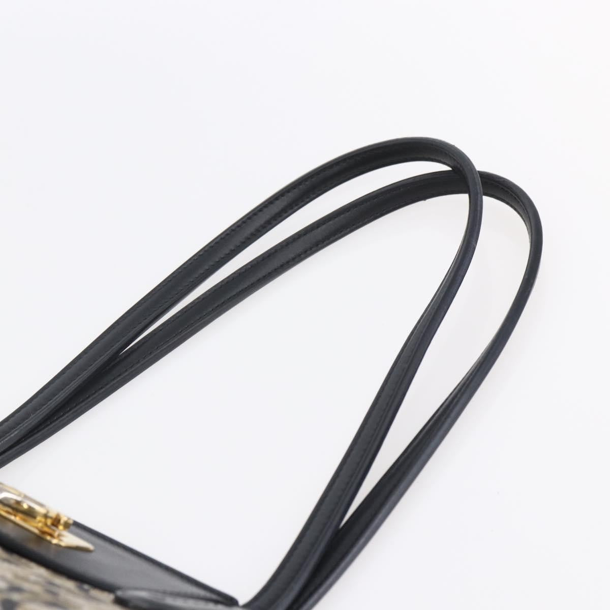 Salvatore Ferragamo Gancini Travel Tote Gancini Jacquard