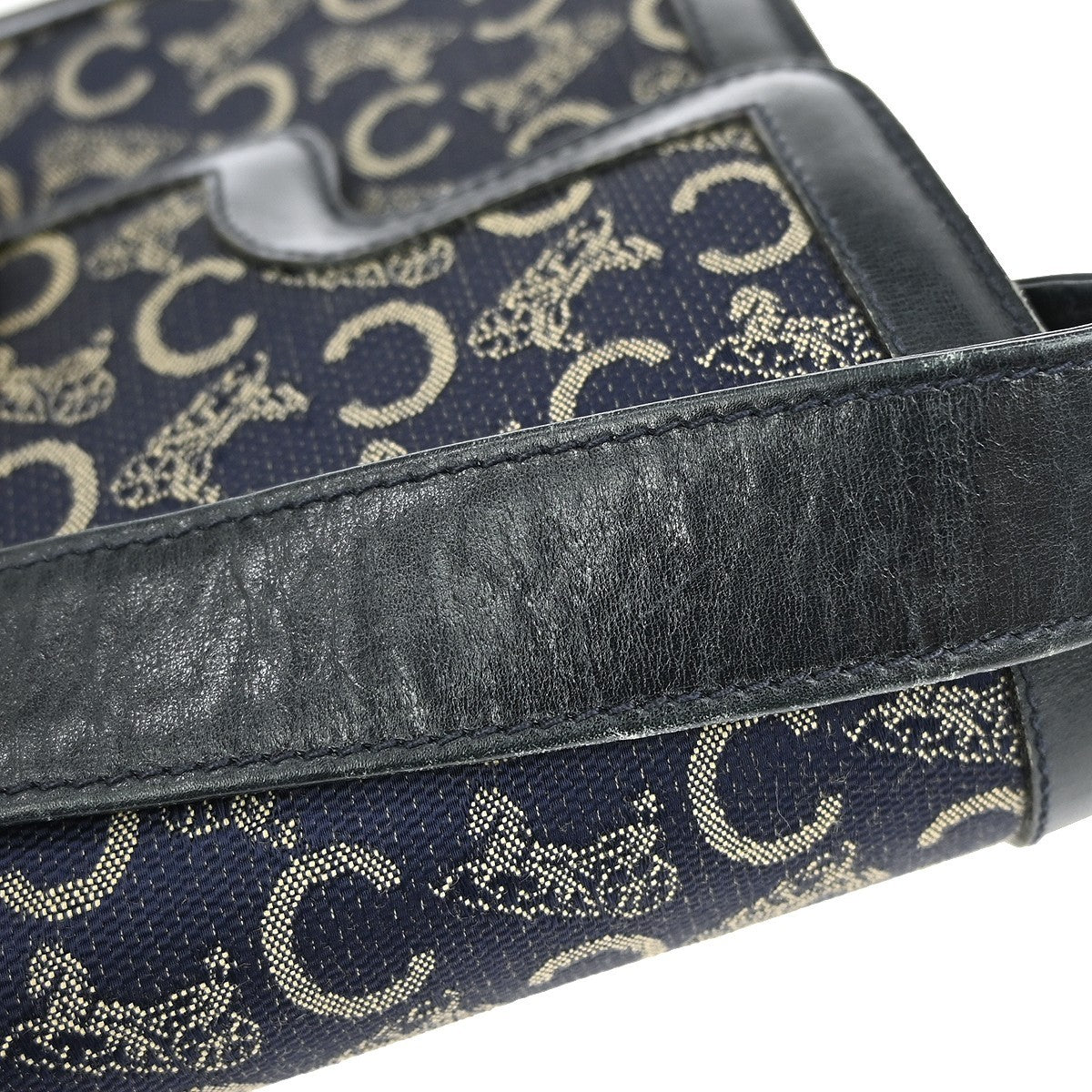 Celine C Macadam Shoulder bag Suede