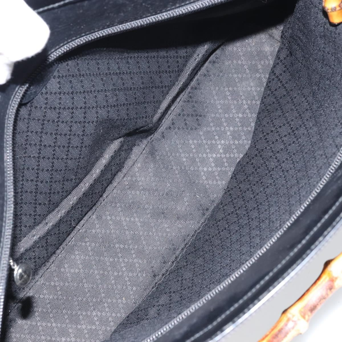 Gucci Vintage Bamboo Handle Bag Nylon