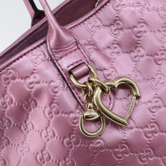 Gucci Heart Bit Open Tote Guccissima Leather
