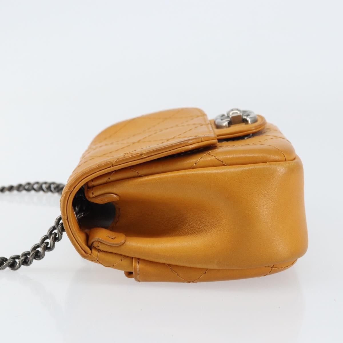 Chanel Chain Flap Bag Quilted Leather