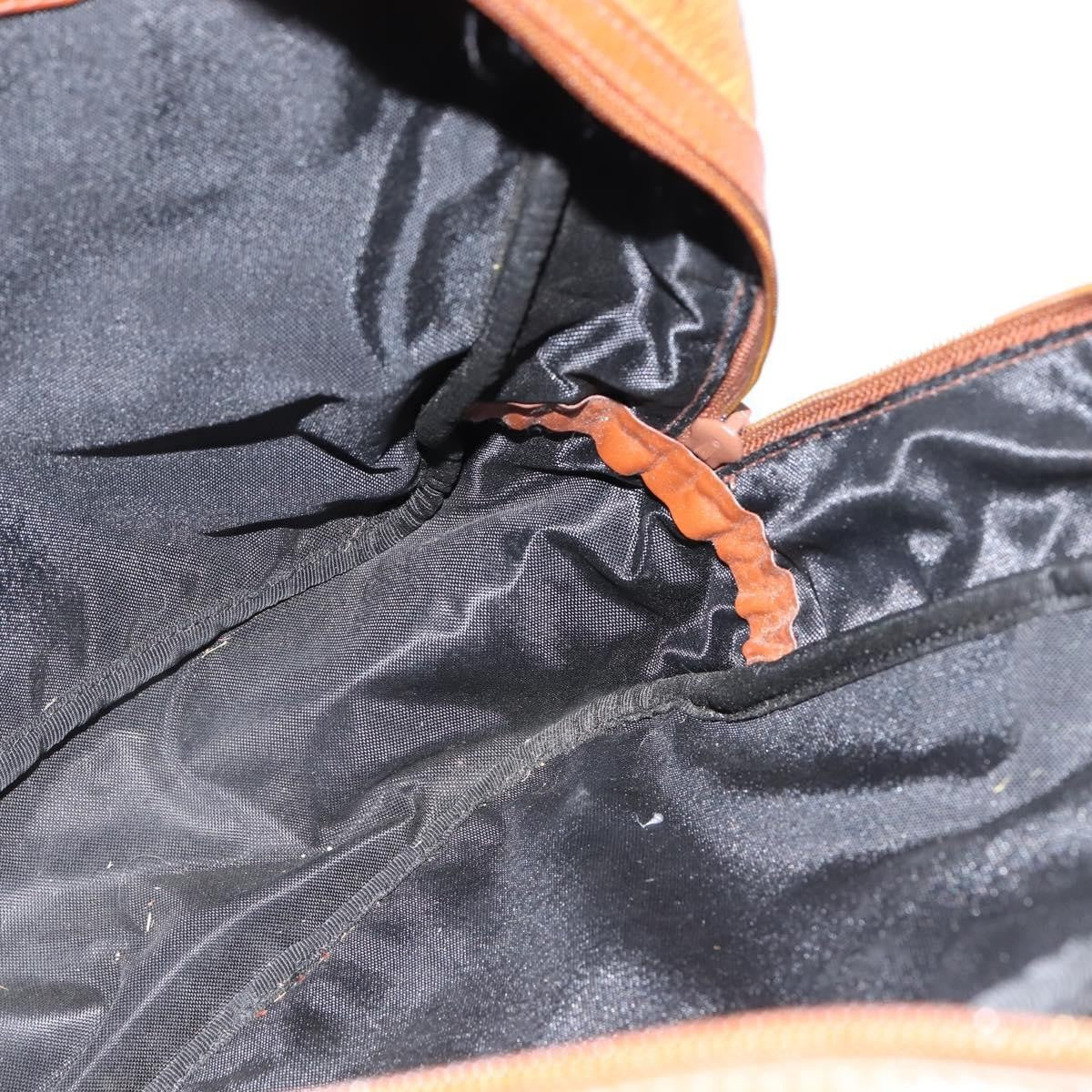 MCM Visetos Handbag Canvas and Leather