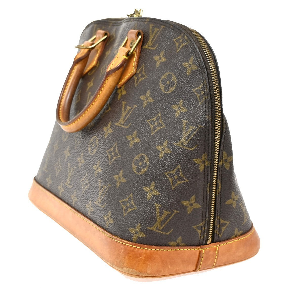 Louis Vuitton Alma Handbag Monogram Canvas