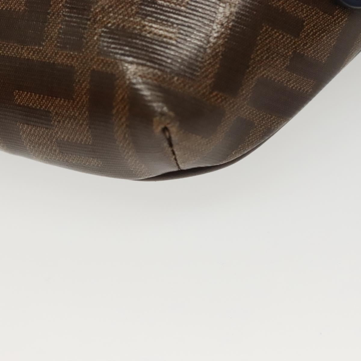 Fendi Mania Logo Waist Bag Zucca Coated Canvas