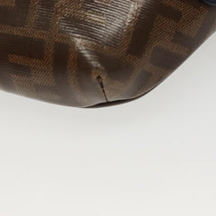 Fendi Mania Logo Waist Bag Zucca Coated Canvas