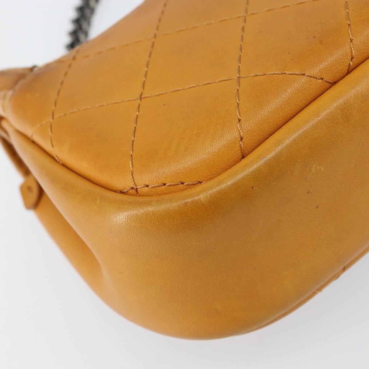 Chanel Chain Flap Bag Quilted Leather