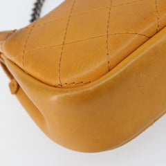 Chanel Chain Flap Bag Quilted Leather