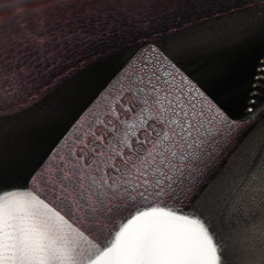 Gucci Vintage Bamboo Handle Bag Leather