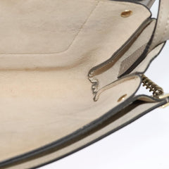 Chloe Faye Shoulder Bag Leather and Suede