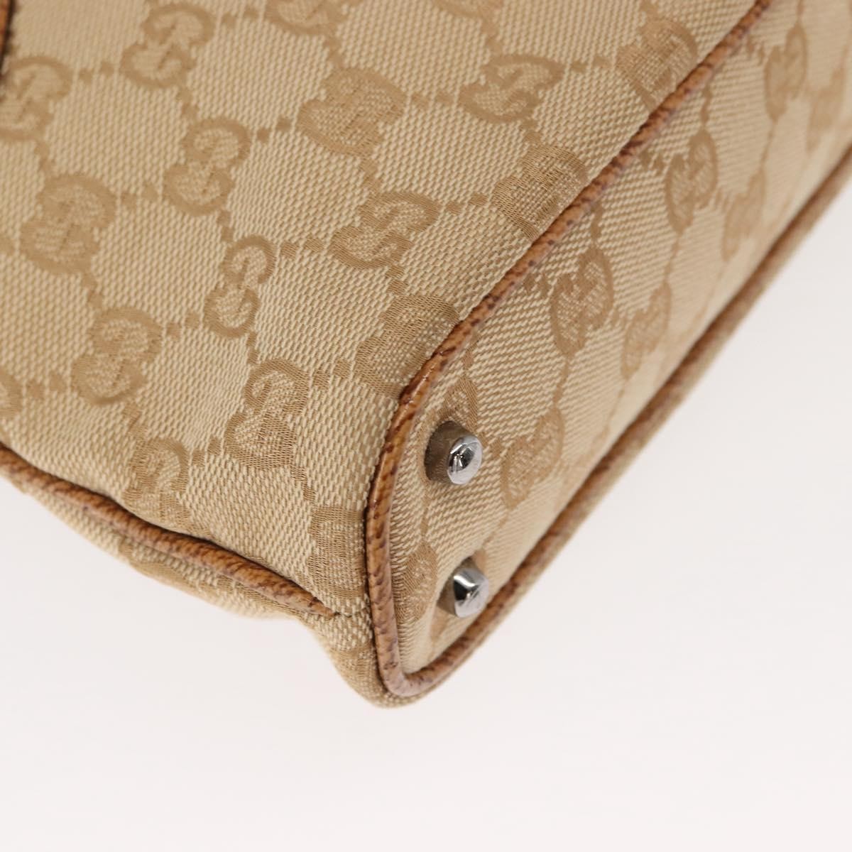 Gucci Vintage Ring Tote GG Canvas with Leather