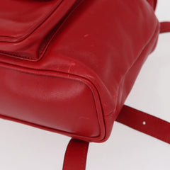 Gucci Vintage Bamboo Backpack Leather